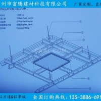 铝扣板天花板安装