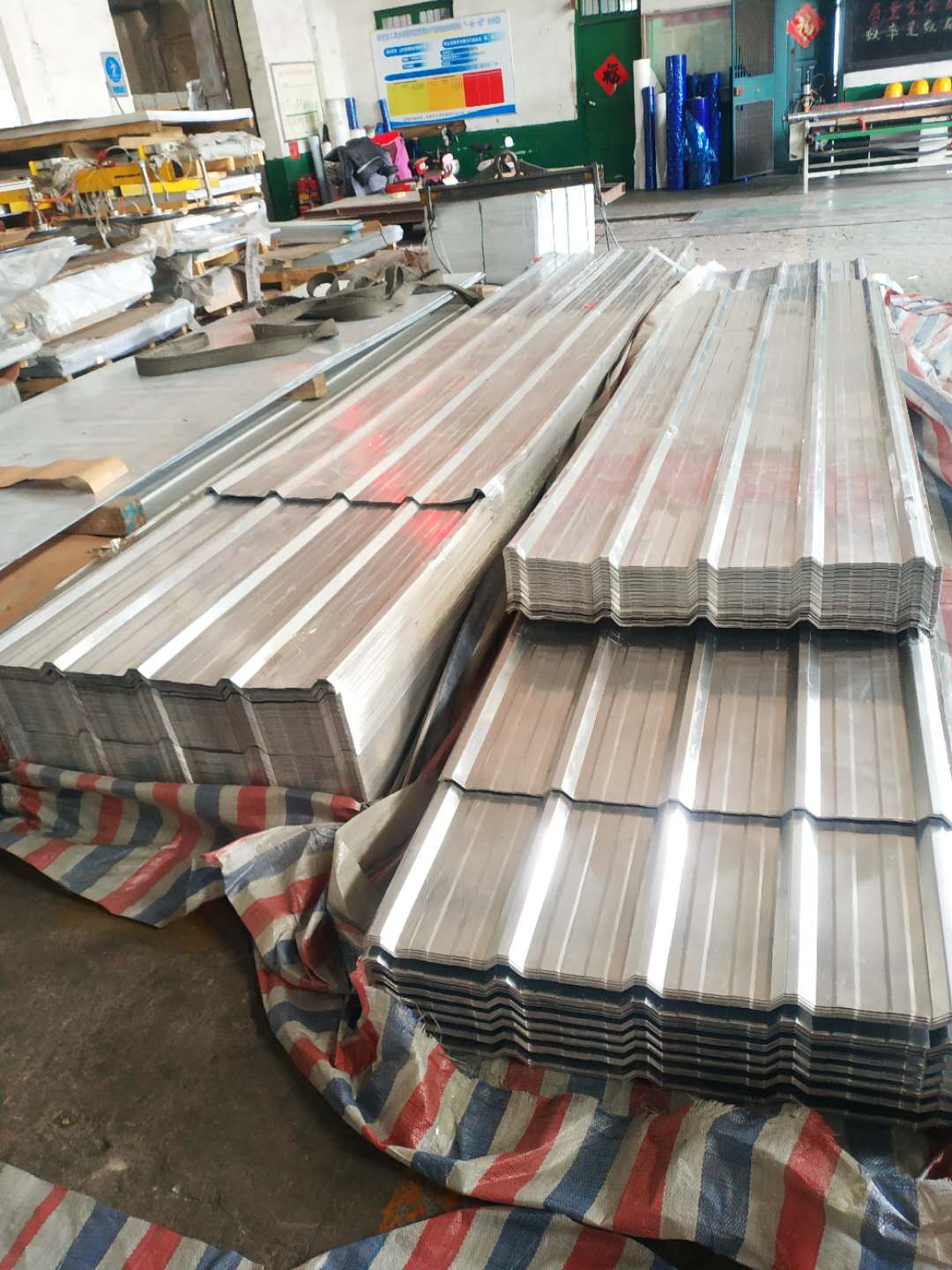 瓦楞铝板压型铝板波形铝板或铝瓦