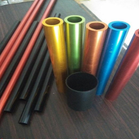彩色氧化鋁管 陽極噴砂氧化鋁管 