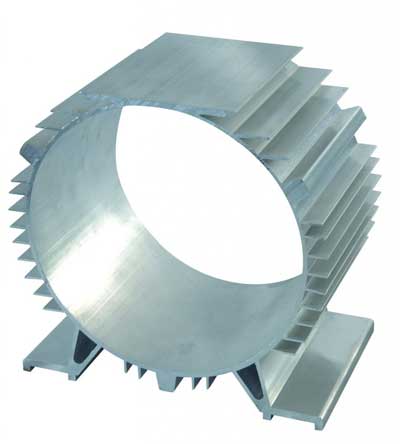 供应散热器铝型材 供应电机外壳铝