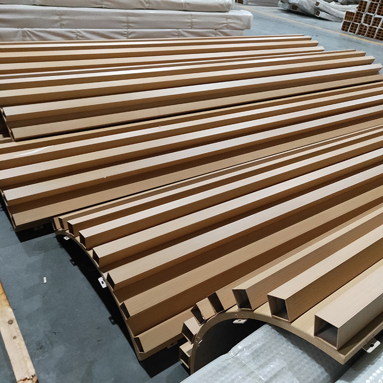 包柱鋁單板木紋凹凸鋁板工廠定制