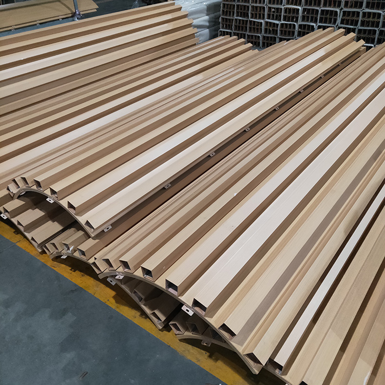 包柱铝单板木纹凹凸铝板工厂定制