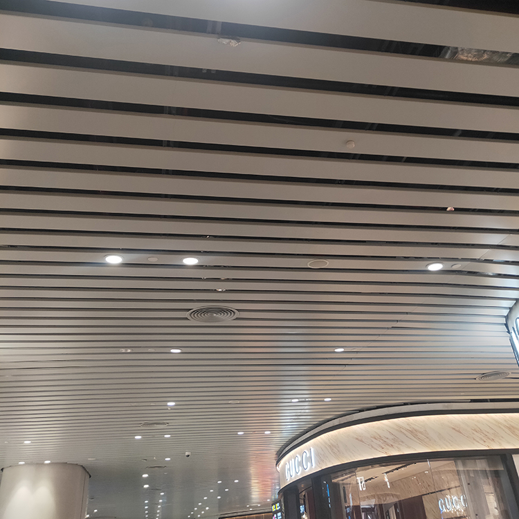 机场铝格栅吊顶150铝合金条板