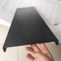 黑色<em class='color-orange'>铝</em>方通200x30<em class='color-orange'>铝</em><em class='color-orange'>格栅</em><em class='color-orange'>吊顶</em>
