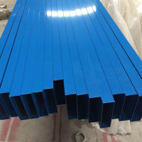 30x150鋁格柵藍(lán)色鋁方通