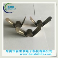 蝴蝶型硅鉬棒夾具鋁編織線導電帶