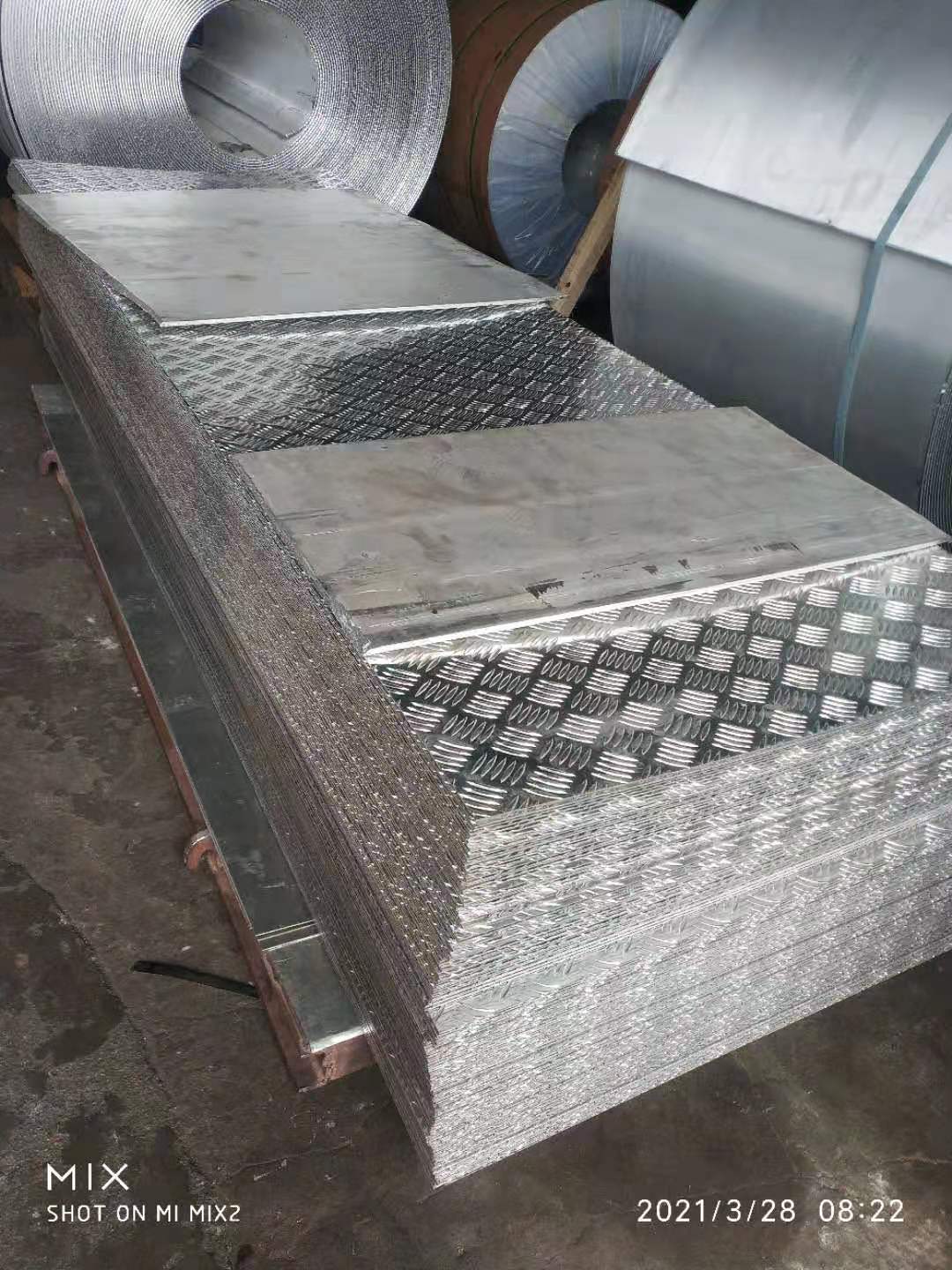 電氣鋁板 電解鋅陰極鋁板 花紋板
