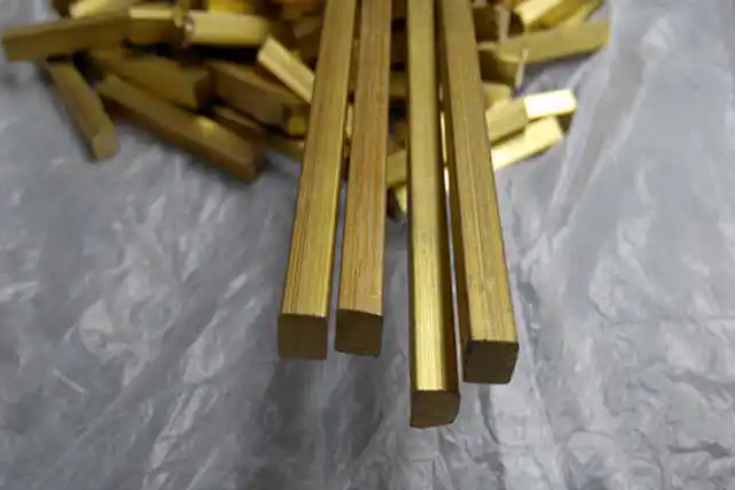 杭州H59H62六角铜棒黄铜方棒