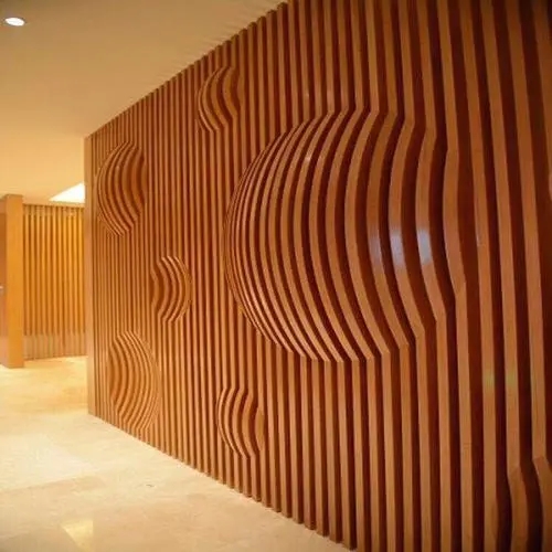 木紋鋁單板鋁型材幕牆材料
