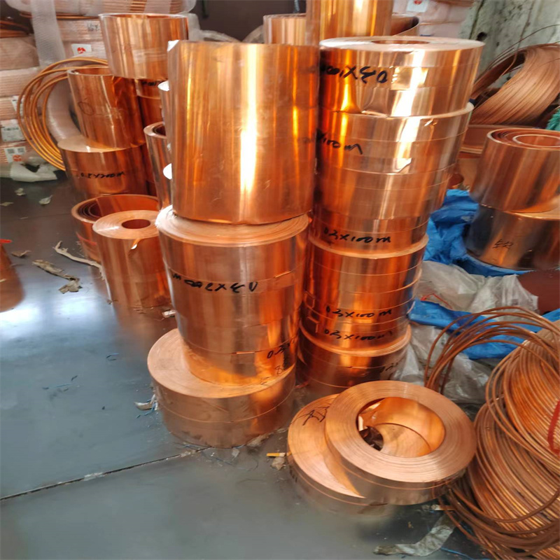 北京紫铜排厂1m宽变压器铜带生产