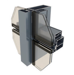 新品上市广东高品质隐框幕墙铝型材