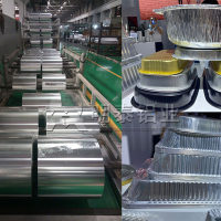 铝箔餐盒材料批发价格优质货源