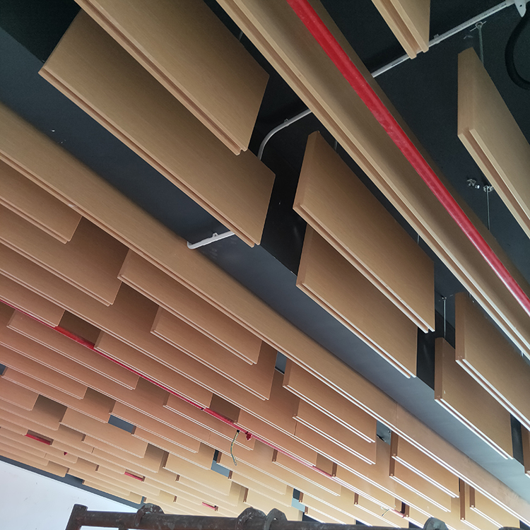 定制造型鋁板吊頂長條鋁格柵天花