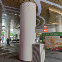 造型鋁單板喇叭口鋁板定制<em class='color-orange'>雙</em>曲鋁板