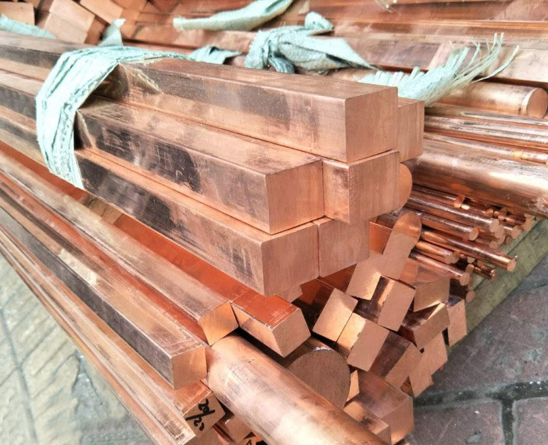 紫铜杭州铜材供应工业纯铜单质导电