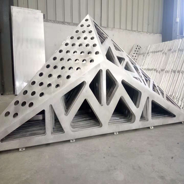 宴會廳三角形鋁板異形錐形鋁單板