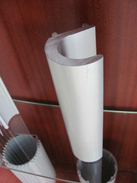 广东高质量异型铝管实心铝方通圆管