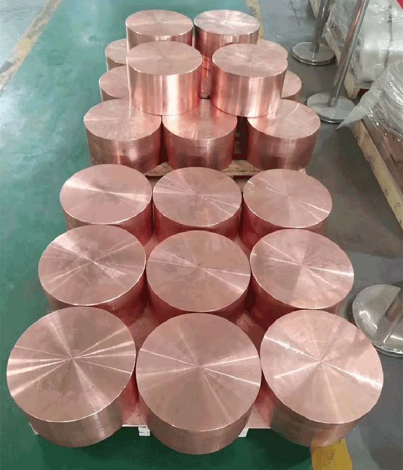 铬锆铜导电性导热性电极帽生产定制