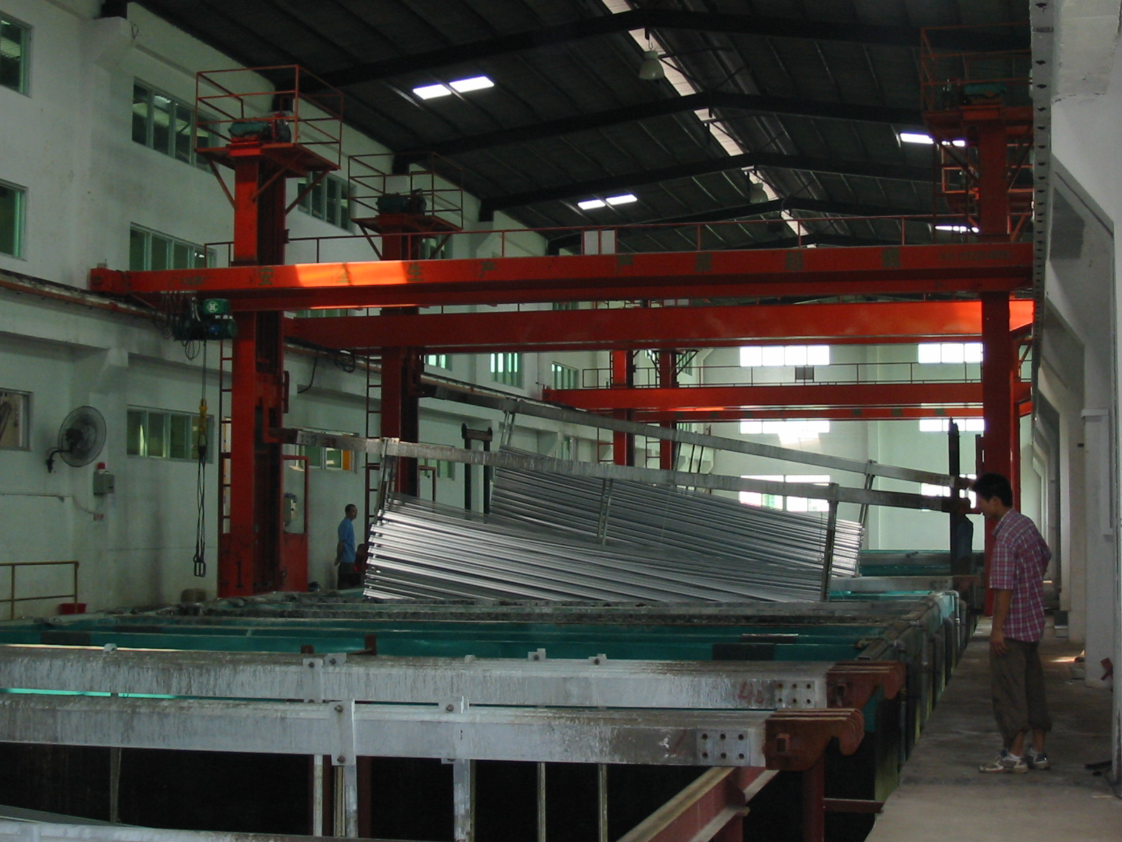 高品质阳极氧化铝型材生产线